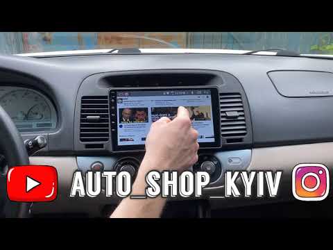 Видео: Штатная установленая Магнитола на Toyota Camry 30 2/32 Гб с 8-ми ядерным процессором Auto_shop_kyiv