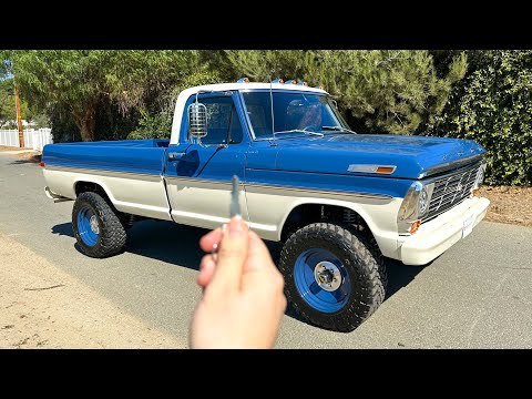 Видео: Каково это — водить F250 1970 года с двигателем Coyote V8!
