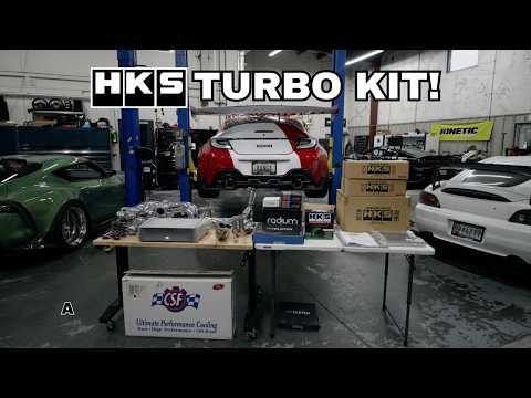 Видео: Установка HKS Turbo KIt на мой BRZ/GR86! + T51R Mod, P3 Guage и многое другое!