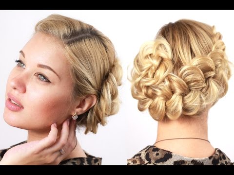 Видео: Прическа из обратной французской косы. Reverse French Braid Hairstyle
