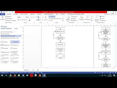 Видео: Урок по работе с Visio