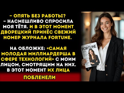 Видео: На семейном ужине меня назвали безработной — а потом моё имя появилось на обложке журнала Fortune.