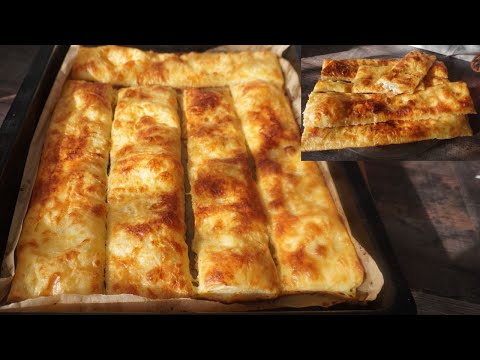 Видео: Хрупкави и вкусни дълги Банички със сирене.
