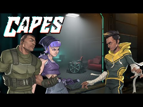 Видео: Capes - Первый взгляд, Запись стрима | PC