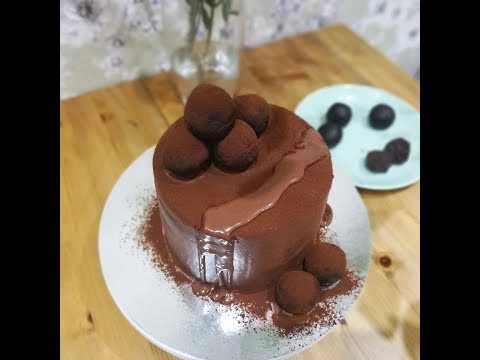 Видео: Шоколадный торт с трюфельным кремом I ТОРТ ТРЮФЕЛЬ