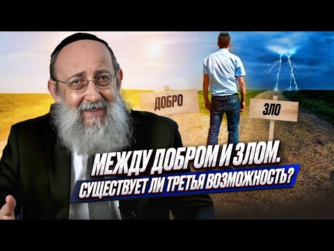 Видео: Между добром и злом. Существует ли третья возможность? Рав Ашер Кушнир