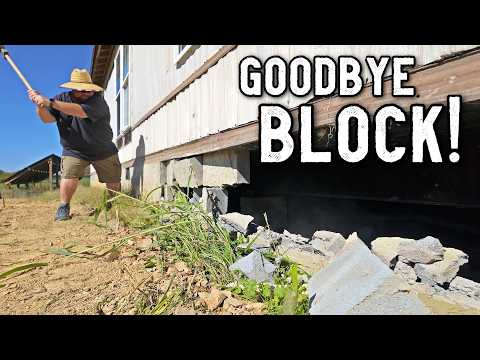 Видео: Снос старого дома начинается ЗДЕСЬ — ручное разрушение блоков!