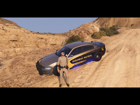 Видео: Играю за Полицейского в GTA 5 Highway Patrol LSPDFR