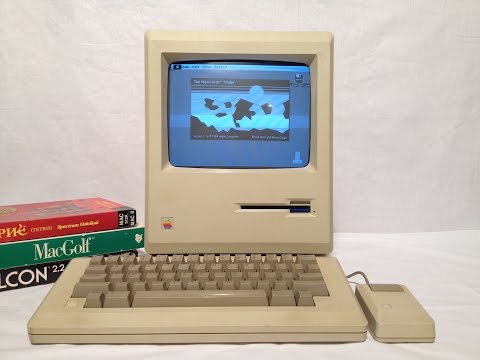 Видео: Обзор Apple Macintosh 512k на русском языке