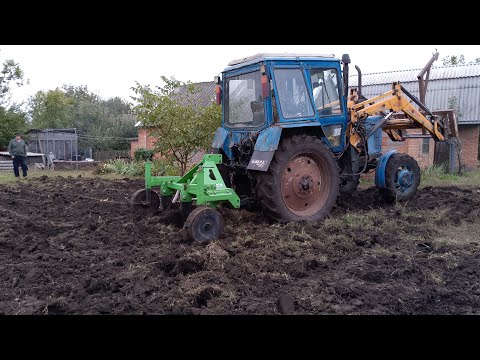 Видео: Працюємо глибокорозпушувачим на МТЗ-82