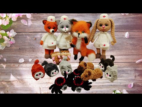 Видео: Вязовлог 25.04 готовые вязаные игрушки.