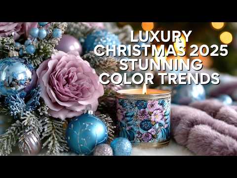 Видео: Роскошь в цвете: как дизайнеры оформляют Рождество 2025 года