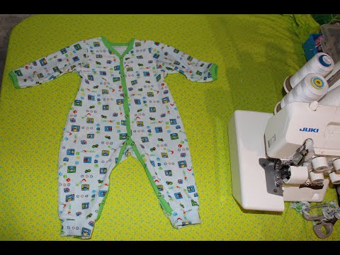 Видео: Шьем слип с открытыми ножками для малыша. Выкройка в описании.