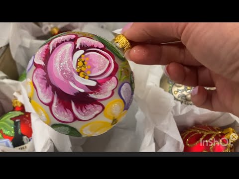 Видео: Ёлочные игрушки Фарфор Текстиль Новогодняя ярмарка в магазине Эпицентр Новый год 2025 🎄