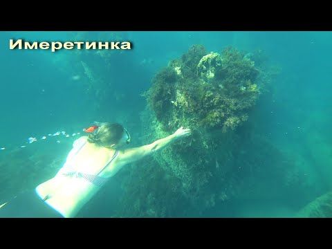 Видео: АДЛЕР. ИМЕРЕТИНКА. ТЁПЛОЕ МОРЕ. ПОДВОДНЫЙ МИР.