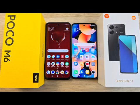 Видео: POCO M6 VS REDMI NOTE 13 - ЧТО ВЫБРАТЬ? ПОЛНОЕ СРАВНЕНИЕ!