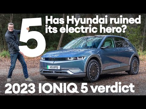 Видео: Новый Hyundai IONIQ 5 2023 года: улучшение или разочарование? / Electrifying