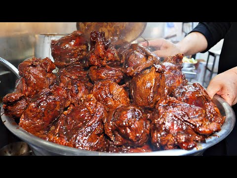 Видео: Удивительный вкус! Вкусная китайская еда - 3 лучших / корейская уличная еда