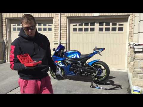 Видео: #4 тюнинг suzuki gsxr 600 2015 замена цепи