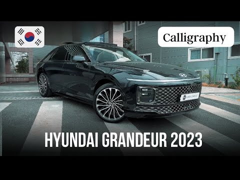 Видео: Hyundai Grandeur 2023года. Calligraphy. Процесс выкупа в Южной Корее.