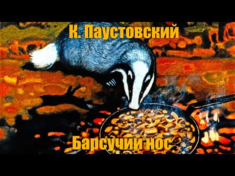 Видео: К. Паустовский "Барсучий нос"