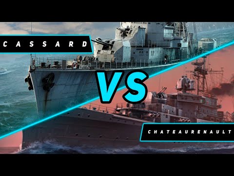 Видео: ЭСМИНЕЦ CASSARD VS CHATEAURENAULT! ЧТО ОКАЖЕТСЯ СИЛЬНЕЕ? WORLD OF WARSHIPS