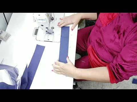 Видео: Джинсовая куртка ч.6 рукава.