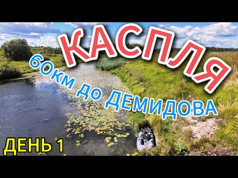 Видео: КАСПЛЯ➡60км до Демидова➡⛴ по реке. День1️⃣