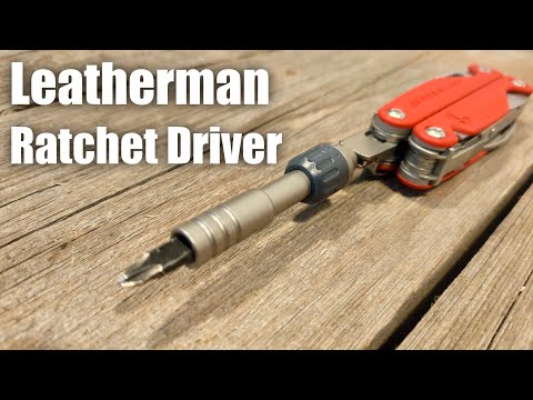 Видео: Удлинитель для бит - трещотка LEATHERMAN Ratchet Driver