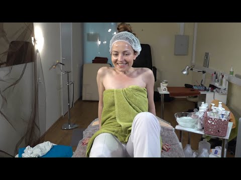 Видео: Лимфодренажный + миофасциальный массаж лица для Ольги | Выпуск 1.