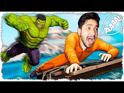 Видео: Жынды Халк бәрін қиратты! (GTA V)