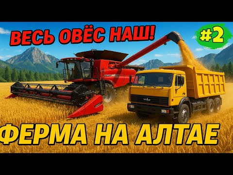 Видео: «Алтай встретил меня овсом и курами… и это ещё не всё! FS25»
