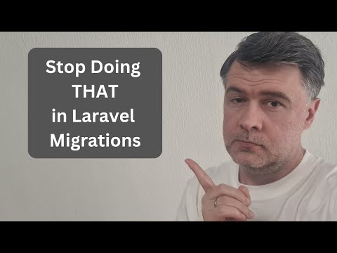 Видео: 5 главных ошибок при миграции БД Laravel