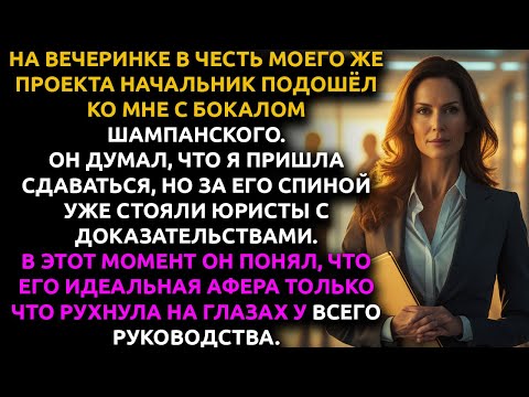 Видео: Я случайно НАШЛА черновик патента — и поняла, что мой босс ГОТОВИТСЯ меня УНИЧТОЖИТЬ.