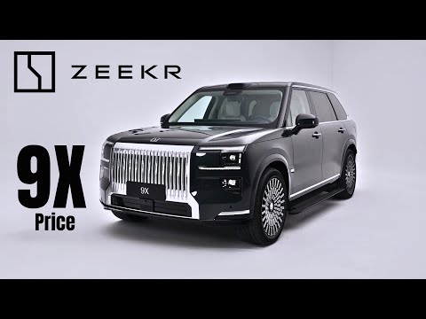 Видео: Интерьер нового Zeekr 9X — роскошный подключаемый гибридный внедорожник с запасом хода 1200 км Цена