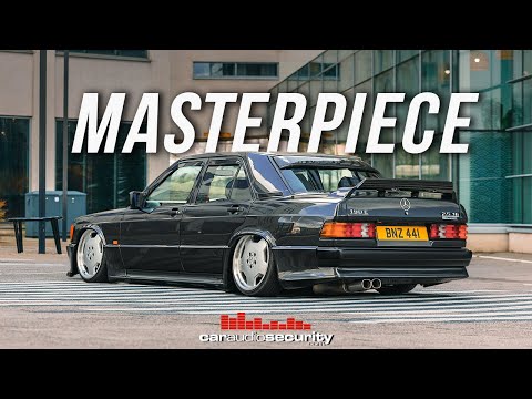 Видео: Классический Mercedes-Benz 190E 2.5-16V Cosworth Modified Show Stopper от Dougie's | Автозвук и б...