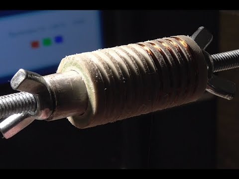 Видео: Намоточный станок с подсчётом витков