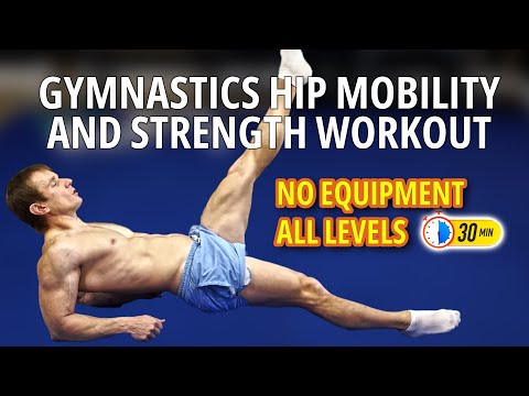 Видео: Тренировка на мобильность и силу тазобедренных суставов | Гимнастические упражнения для гибкости ...