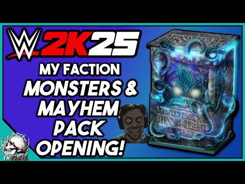 Видео: Открытие набора «Монстры и хаос»! WWE 2K25 MyFaction