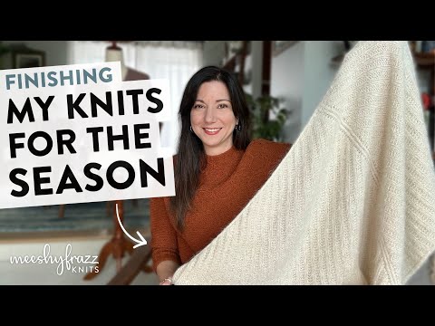Видео: Заканчиваю вязание к осени | Not the Worst(ed) Knitting Podcast, выпуск 65