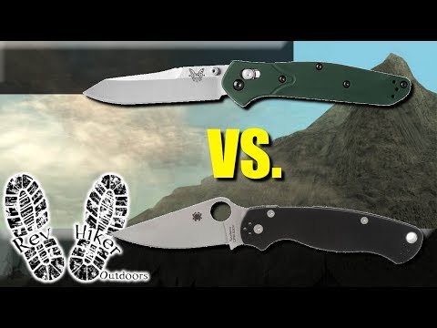 Видео: Benchmade 940 против Paramilitary 2. Полный тест #KnifeThursday. Эпизод 31