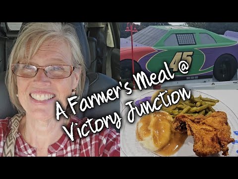 Видео: Фермерский обед в лагере Кайла Петти «Victory Junction Camp», Sams Cub, Ulta, Hobby Lobby и други...