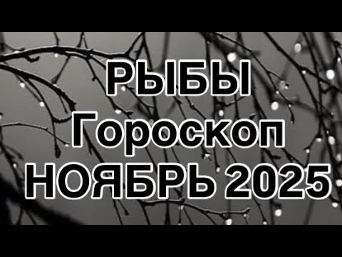 Видео: РЫБЫ - ГОРОСКОП  НА НОЯБРЬ  2025  |УДАЧА  |  ЛЮБОВЬ | РАБОТА | ФИНАНСЫ | ОТ NATALLIA MARKOWSKA