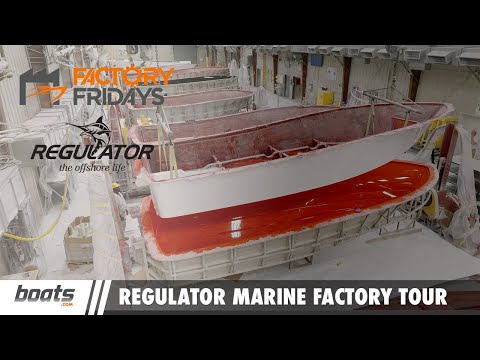Видео: Заводские пятницы: Regulator Marine — за кулисами легенд оффшорной индустрии 🌊 — Эпизод 17