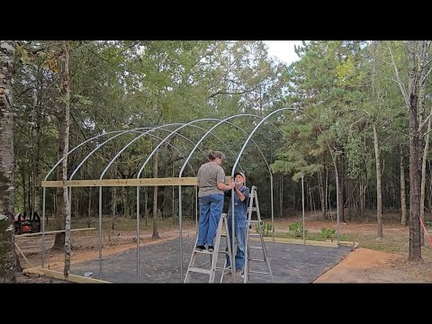 Видео: Установка туннеля высотой 20 x 20, часть 1