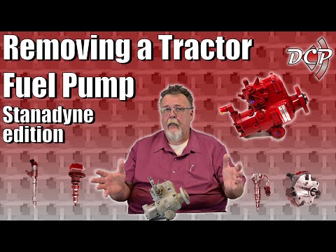Видео: Снятие и установка сельскохозяйственного топливного насоса Stanadyne