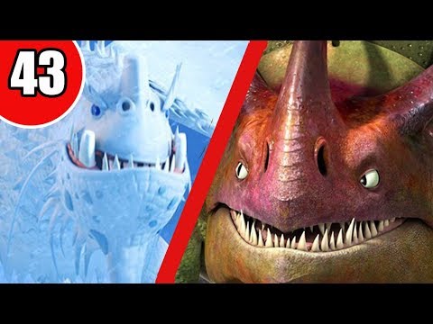 Видео: СНЕЖНЫЙ ПРИЗРАК VS ГРОМОРОГ.Кто самый сильный дракон?