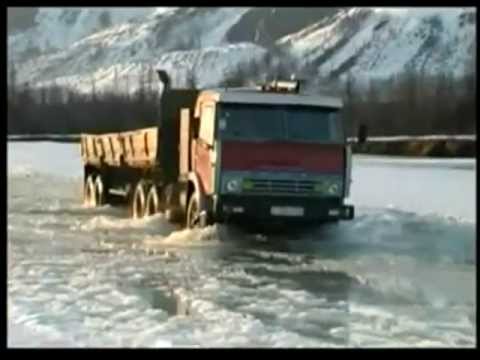 Видео: Колымская трасса! Дальнобой.avi