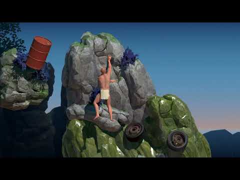 Видео: 18 минут ПАДЕНИЙ :D | A Difficult Game About Climbing