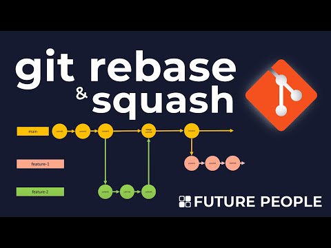 Видео: Что такое git rebase и squash